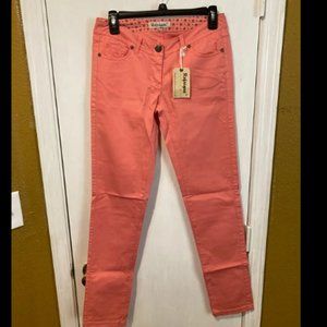 NEW Refrigue women's size 40 IT stretch chino pants NWD thread pull 28x31 28x32